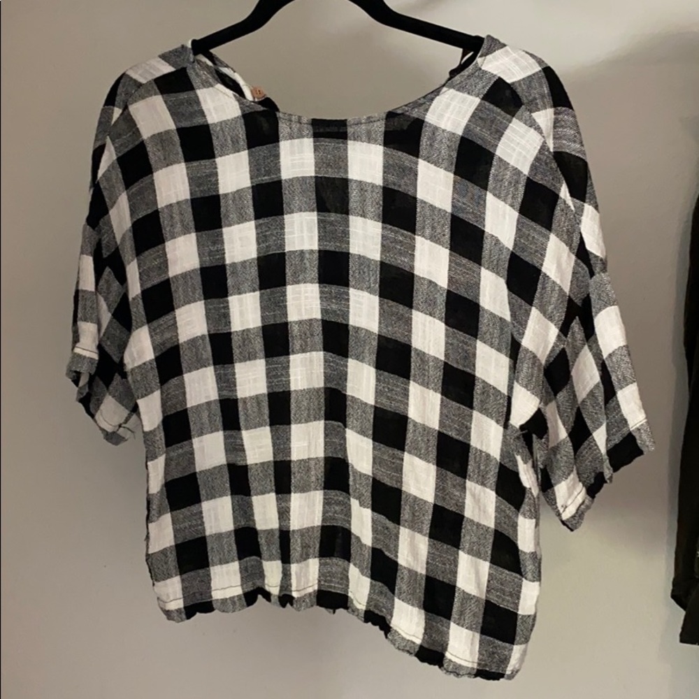 Zara linen top
